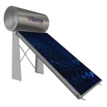 Ηλιακός Θερμοσίφωνας Glass Διπλής Ενέργειας 160L 1x2,40m² Ταράτσας PHAETHON SONNE